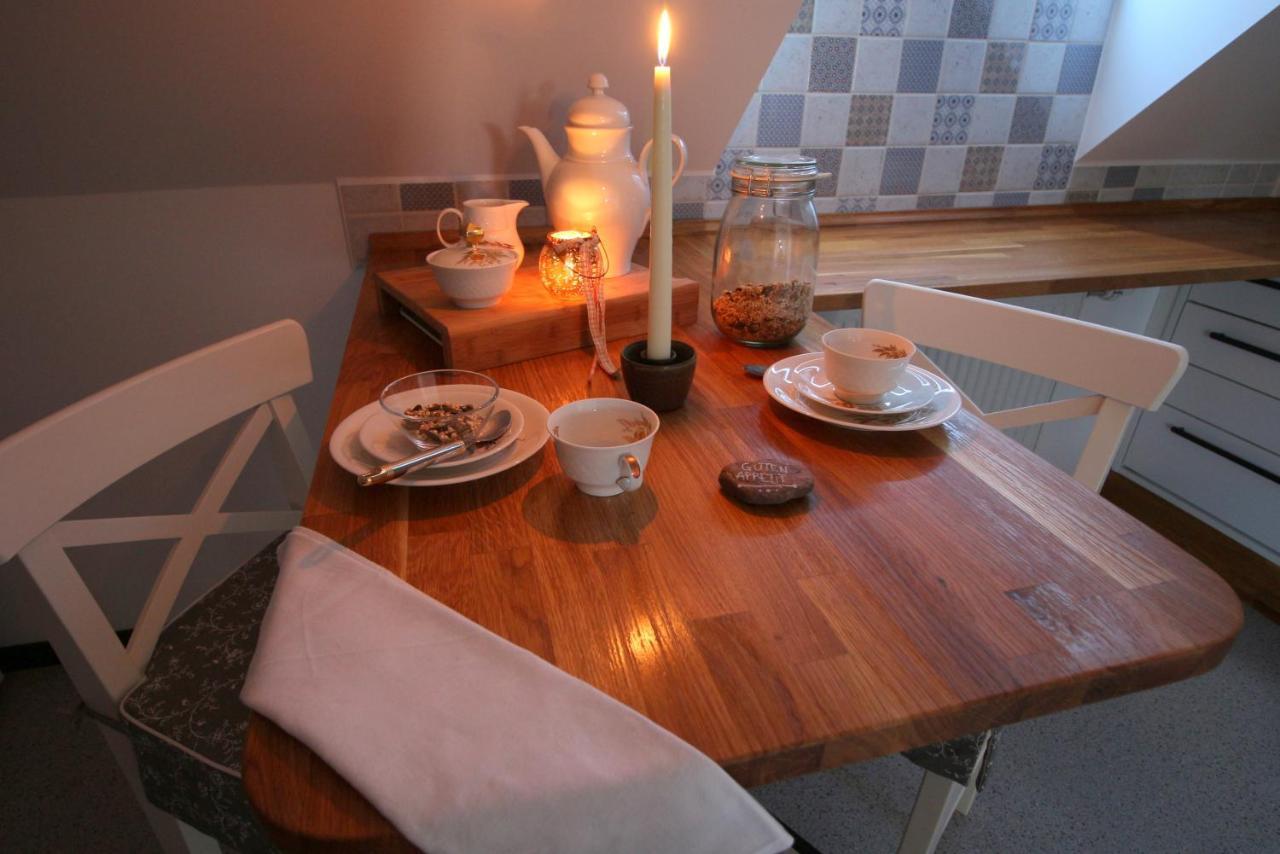Ferienwohnung Spatzennest Frankenberg Esterno foto